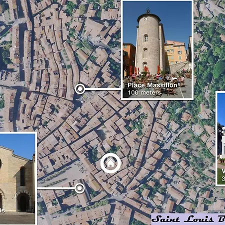 Appartement Le Saint Louis Blue Bulldog Hyères